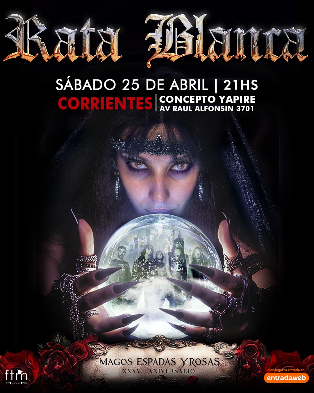 RATA BLANCA EN CORRIENTES