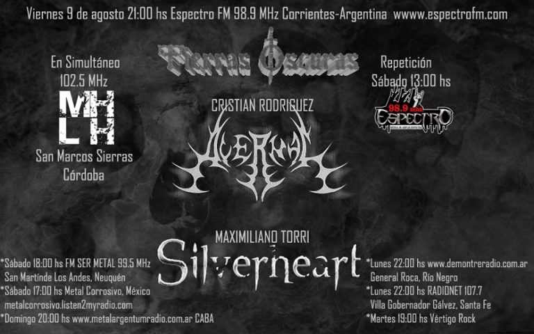 MAXIMILIANO TORRI DE SILVERHEART EN TIERRAS OSCURAS