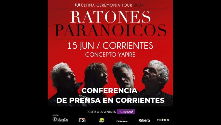 Ratones Paranoicos: Conferencia de prensa en Corrientes